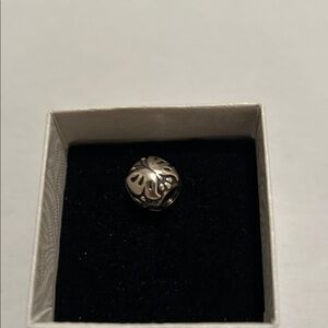 Pandora Silver Heart Cutout Charm